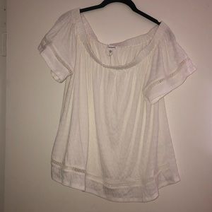 Off the shoulder blouse